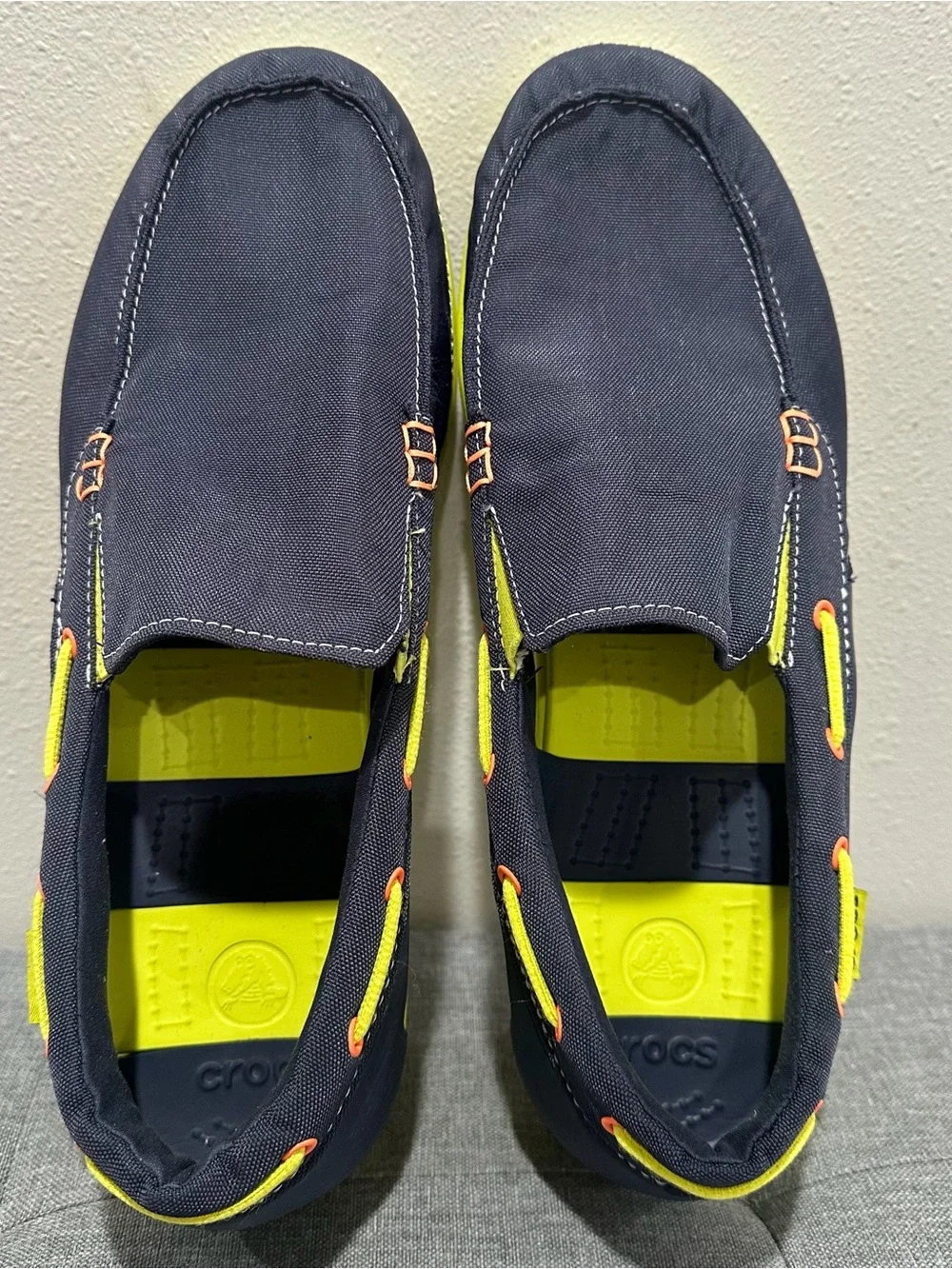 Crocs Men's Beach Line Boat Slip-On Casual Loafer Shoes